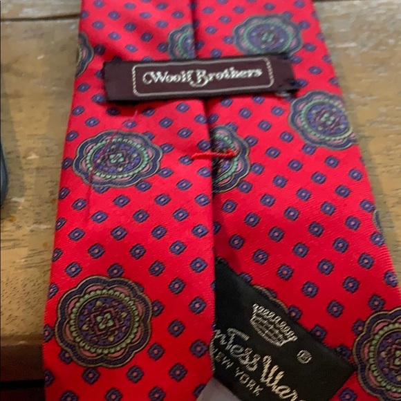 EUC Woolf Brothers Silk Tie - Picture 3 of 3